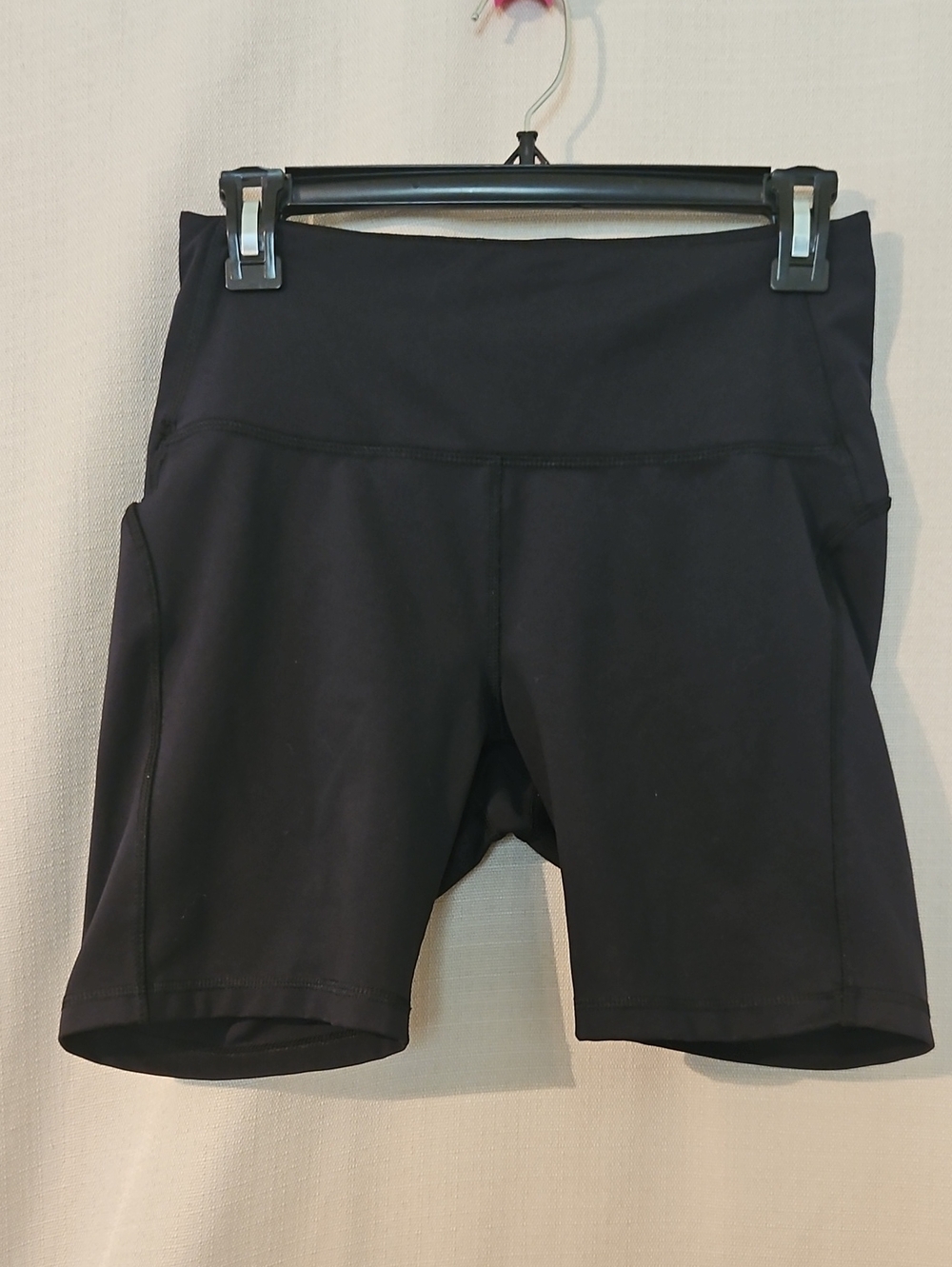 all in motion Black High-Rise Bike Shorts